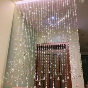 川島織物セルコン 珠のれん 39連 巾85×丈120cm おしゃれ 玉のれん 木珠