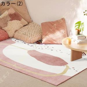 ラグマット ラグ 北欧 おしゃれ リビングマッ...の詳細画像2
