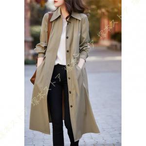 トレンチコート レディース 撥水加工 ミセス コ...の商品画像