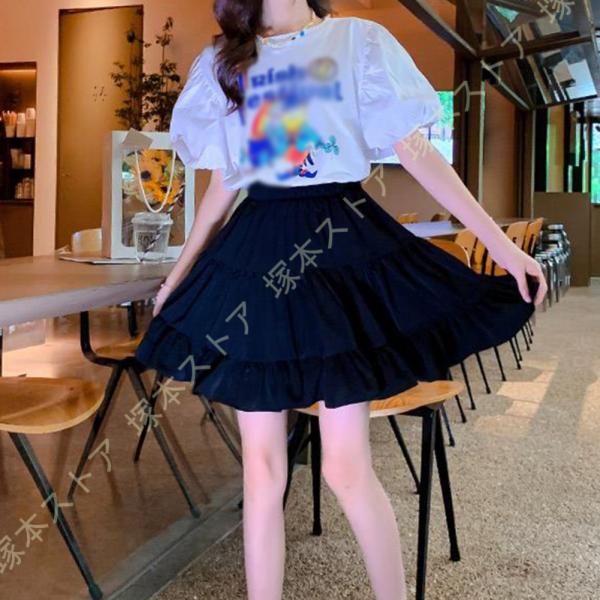 スカート キッズ インナーパンツ付き テニススコート フレア キュロットスカート 子供服 女の子 お...