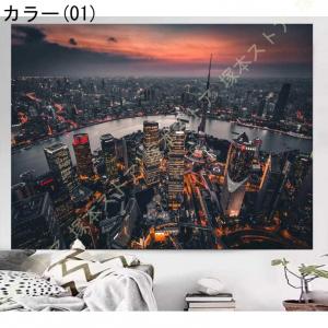 タペストリー インテリア 壁 夜景 大きい 目...の詳細画像1