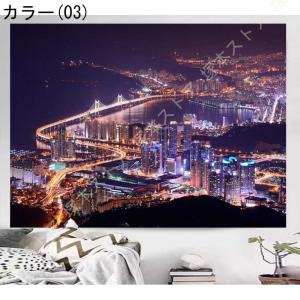 タペストリー インテリア 壁 夜景 大きい 目...の詳細画像3