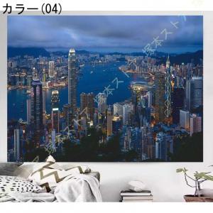 タペストリー インテリア 壁 夜景 大きい 目...の詳細画像4