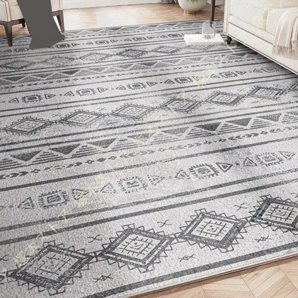 ラグ ラグマット 洗えるラグ イギリス風 長方形 おしゃれ ラグカーペット オールシーズン ホットカ...