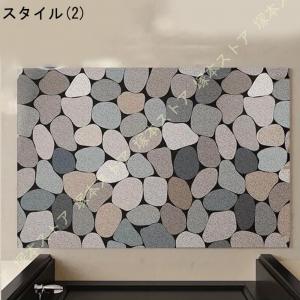 玄関マット 屋外 大判 泥落とし 柄 ドアマッ...の詳細画像2