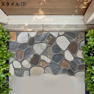 玄関マット 屋外 大判 泥落とし 柄 ドアマッ...の詳細画像3