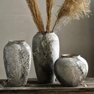 Clay（クレイ） 花器 フラワーベース 円筒 黒 シリンダー ブラック