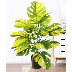 フェイクグリーン 人工観葉植物 インテリア 大型 軽量 バナナの葉 枯れない リアル 店舗 エントランス 会議室 オフィス 環境改善 おしゃれ ホテル ルーム