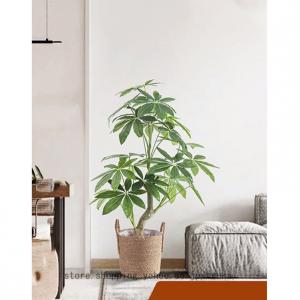 フェイクグリーン 人工観葉植物 大型 人工の幸福の木 (高さ120cm 140cm 160cm 170cm) 鉢付き おしゃれ インテリアグリーン 造花 オフィス 店舗 室内 偽物