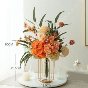 フェイクフラワー 造花 花瓶付き インテリア ...の詳細画像3