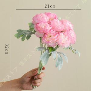 ins風 造花 花瓶付き フェイクフラワーアレ...の詳細画像3