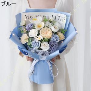 ソープフラワー 花束 母の日 花 敬老の日フラ...の詳細画像1