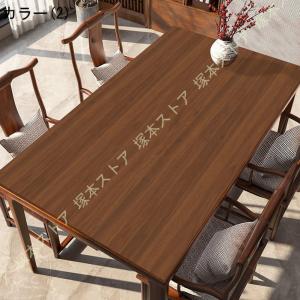 テーブルクロス はっ水 防水 模造木目保護マッ...の詳細画像2