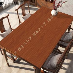 テーブルクロス はっ水 防水 模造木目保護マッ...の詳細画像4