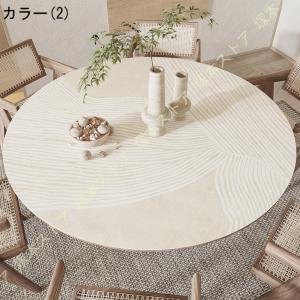 テーブルクロス 円形 丸形 テーブルマット P...の詳細画像2
