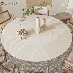 テーブルクロス 円形 丸形 テーブルマット P...の詳細画像3