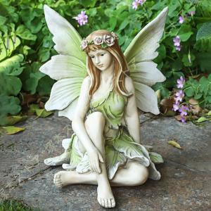 アンティーク　木彫オブジェ　エンジェル エンジェル 天使 置物 白 妖精 天使像 アンティーク 小物