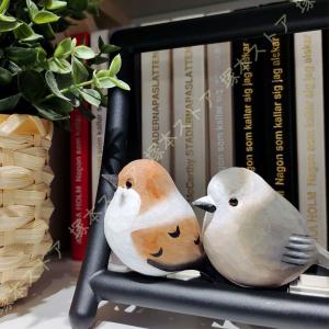 ELEMENTS 置き物 オブジェ 鳥 木製 木彫り カモメ 動物 ディスプレイ