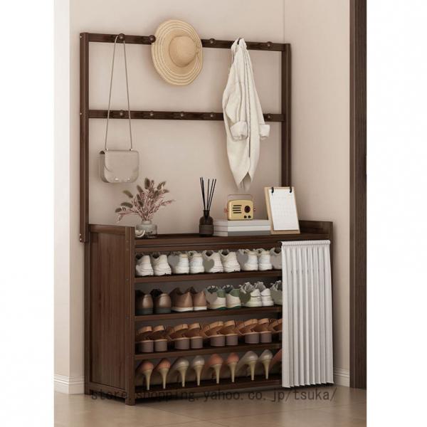 シューズボックス 下駄箱 幅70/80/100cm 奥行き23 玄関収納 通気性 靴箱 靴箱 シュー...