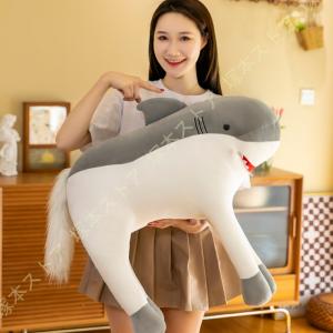 ぬいぐるみ 特大 鮫 サメ 抱き枕 大きいサイ...の詳細画像3