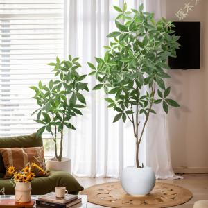 フェイクグリーン 観葉植物 パキラ 大型 鉢植え 水やり不要 虫害の心配なし 本物そっくり 人工観葉植物 おしゃれ リアル 造花 インテリア オシャレ 北欧 消臭