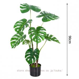 人工観葉植物 フェイクグリーン 観葉樹 造花 ...の詳細画像2