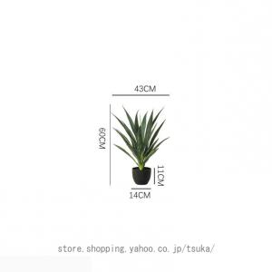 フェイクグリーン 大型 人工観葉植物 ユッカの...の詳細画像2