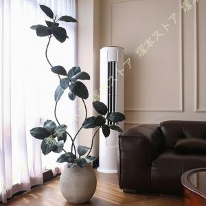 人工観葉植物 ゴムの木 フェイクグリーン 虫がわ...の商品画像