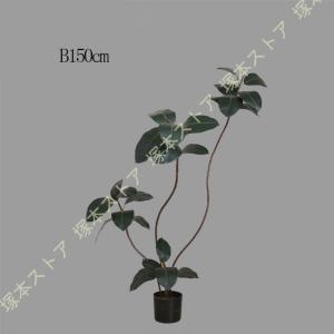 人工観葉植物 ゴムの木 フェイクグリーン 虫が...の詳細画像4