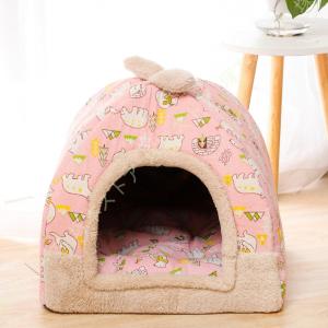 ペット ベッド 小型犬 猫用 ペットハウス ドーム型ベッド オールシーズン 犬 猫 クッション 室内犬 ドーム 屋根つき 春 夏 秋 冬 さめ おもしろ 面白 小屋