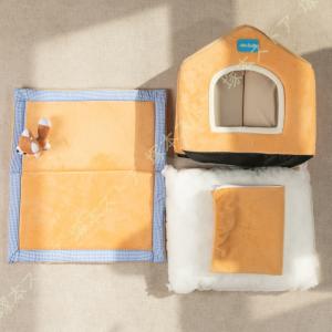 ペット ベッド 小型犬 猫用 ペットハウス テ...の詳細画像4