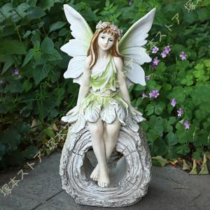 開運 天使 置物 プランター ガーデニング エンジェル 雑貨 フレアー