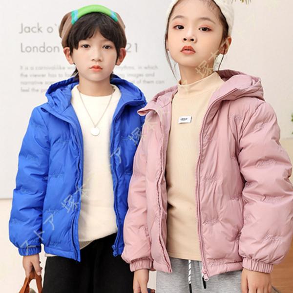 ダウンジャケット キッズ キッズダウンジャケット ライトダウン ダウンコート コート 防寒 防風 ベ...