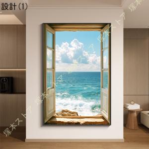 アートポスター 海 おしゃれ インテリア 模様...の詳細画像1