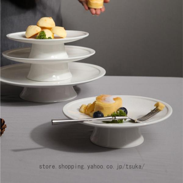 スクエアプレート 陶器製 食器 平皿 角皿 取り皿 カフェ レストラン おしゃれ キッチン雑貨 ケー...