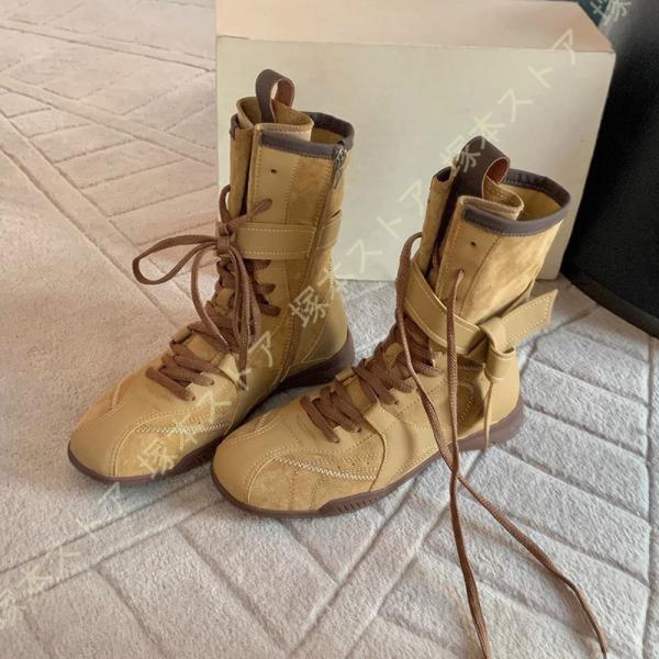 ショートブーツ レディース エンジニアブーツ 茶色 ゆったり ショート ブーツ 疲れない 歩きやすい...