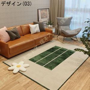 ラグ カーペット 洗える ラグマット 滑り止め...の詳細画像3