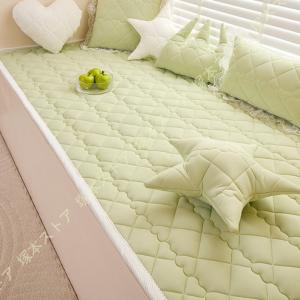 ソファーカバー 夏用 冷感 ソファーパッド 肘付き 肘なし ソファカバー アイスシルク 接触冷感 マルチカバー かけるだけ 涼しい 犬猫対策 座面カバー 長座布団