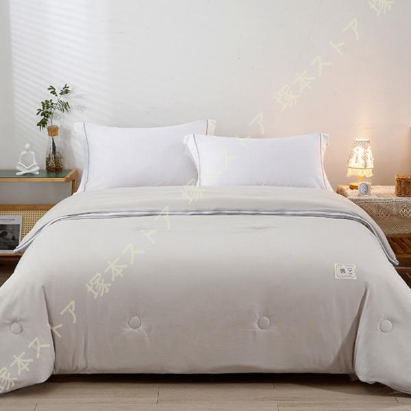 掛け布団 合掛け布団 春秋向き 軽量 柔らかい 抗菌防臭 通気 洗える オールシーズン 肌掛け布団 ...