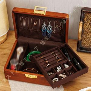 ジュエリーボックス アクセサリーケース 木製 北欧 持ち運び