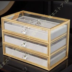 松創 クリスタルジュエリーボックスNo.3 黒檀 純国産最高級 Crystal