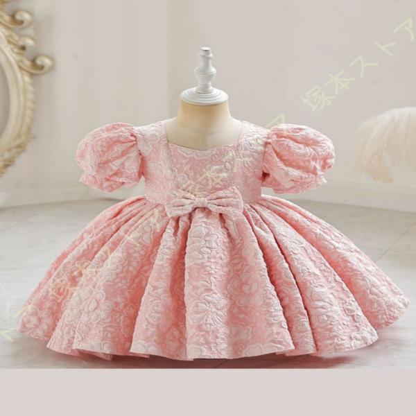 子供 発表会ドレス 結婚式 演奏会 ピアノ 花柄 冠婚葬祭 お姫様ドレス フォーマル プリンセス プ...