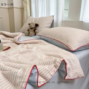 ガーゼケット 花柄 北欧風 ブランケット コッ...の詳細画像4