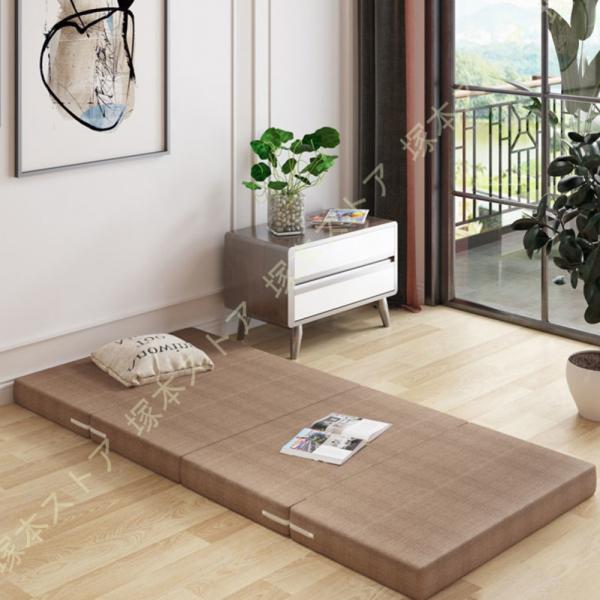 マットレス 折りたたみ 高反発 シングル 4つ折り 厚さ10cm 敷きパッド リバーシブル 吸湿 通...