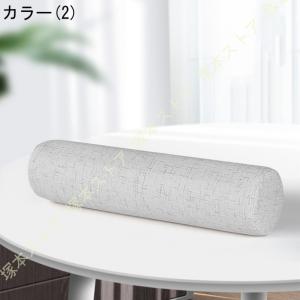 仰向き寝 円柱 クッション ストレートネック枕...の詳細画像2