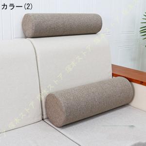 クッション 円柱 低反発 ロングクッション 抱...の詳細画像2