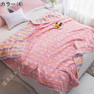 タオルケット 六重ガーゼケット シングル 綿1...の詳細画像4