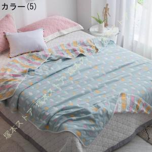 タオルケット 六重ガーゼケット シングル 綿1...の詳細画像5