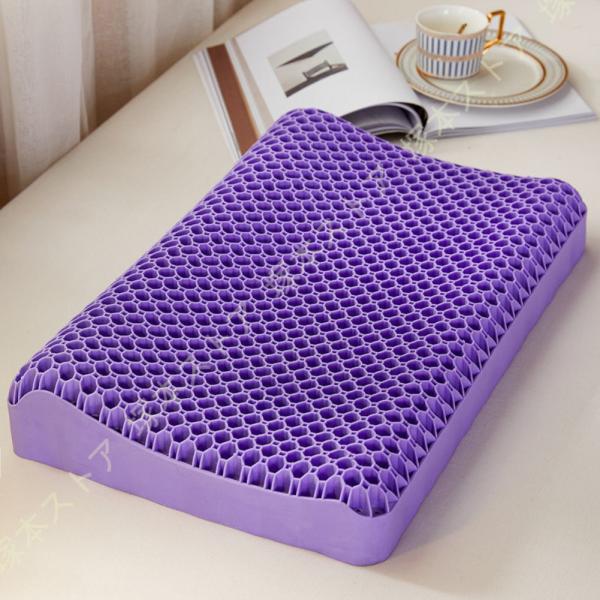 枕 ジェル枕 眠れるもりの枕 ストレートネック 低反発 快眠グッズ 安眠枕 無重力まくら ネックフィ...