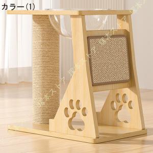 キャットタワー ミニ 猫タワー 可愛い 低め ...の詳細画像1